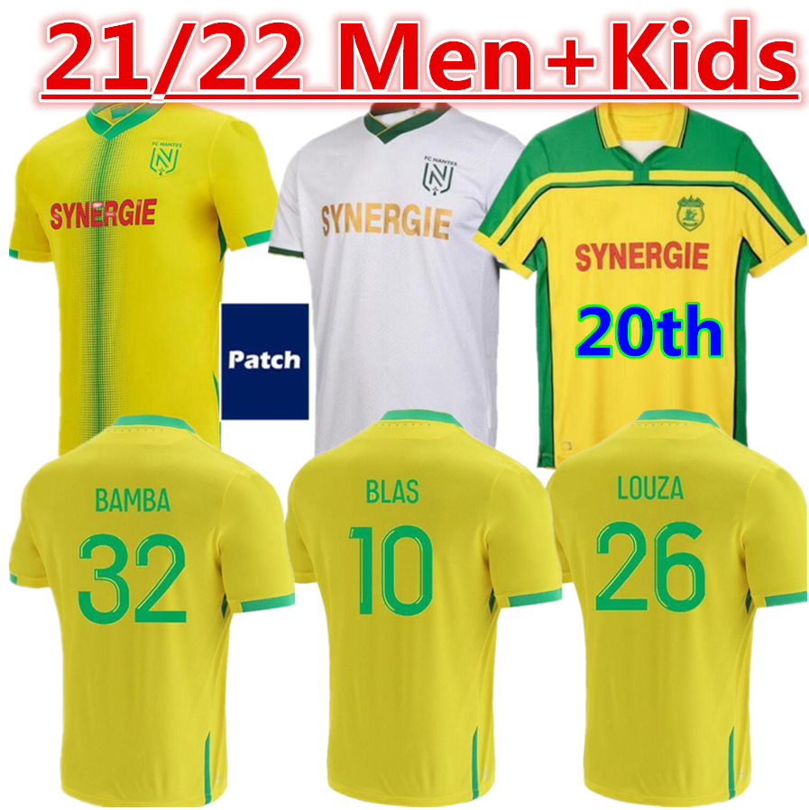 21/22 Maillots FC Nantes Etoile soccer jerseys 2000-01 Champions Re-Edition SIMON KOLO GIROTTO COULIBALY BLAS MUANI 2021 2022 men kids football shirt maillot de foot, White
21/22 Maillots FC Nantes Etoile soccer jerseys 2000-01 Champions Re-Edition SIMON KOLO GIROTTO COULIBALY BLAS MUANI 2021 2022 men kids football shirt maillot de foot, White