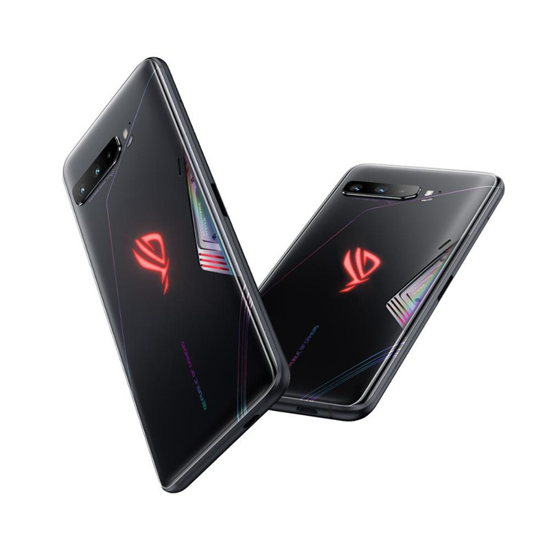 Original ASUS ROG 3 5G Mobile Phone Gaming 12GB RAM 128GB 256GB 512GB ROM Snapdragon 865 Plus Android 6.59" AMOLED Full Screen 64.0MP 6000mAh OTA