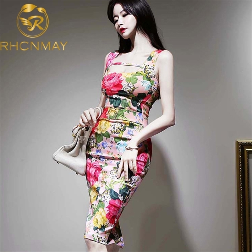 Summer Women Spaghetti Strap Printed Floral Pencil Dress Slim Sexy Square Collar Bodycon Office Lady Sheath Sashes 210520, Picture color
Summer Women Spaghetti Strap Printed Floral Pencil Dress Slim Sexy Square Collar Bodycon Office Lady Sheath Sashes 210520, Picture color