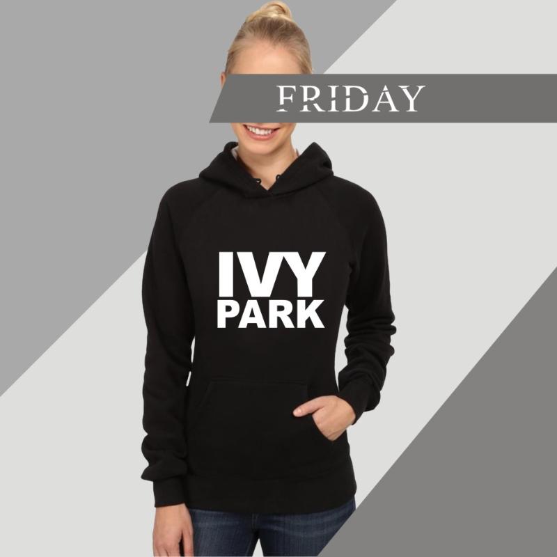Women's Hoodies & Sweatshirts Beyonce IVY Park Fashion Theme Winter Men Set Sleeve Letters Sweatshirt Lady Black Casual Clothes