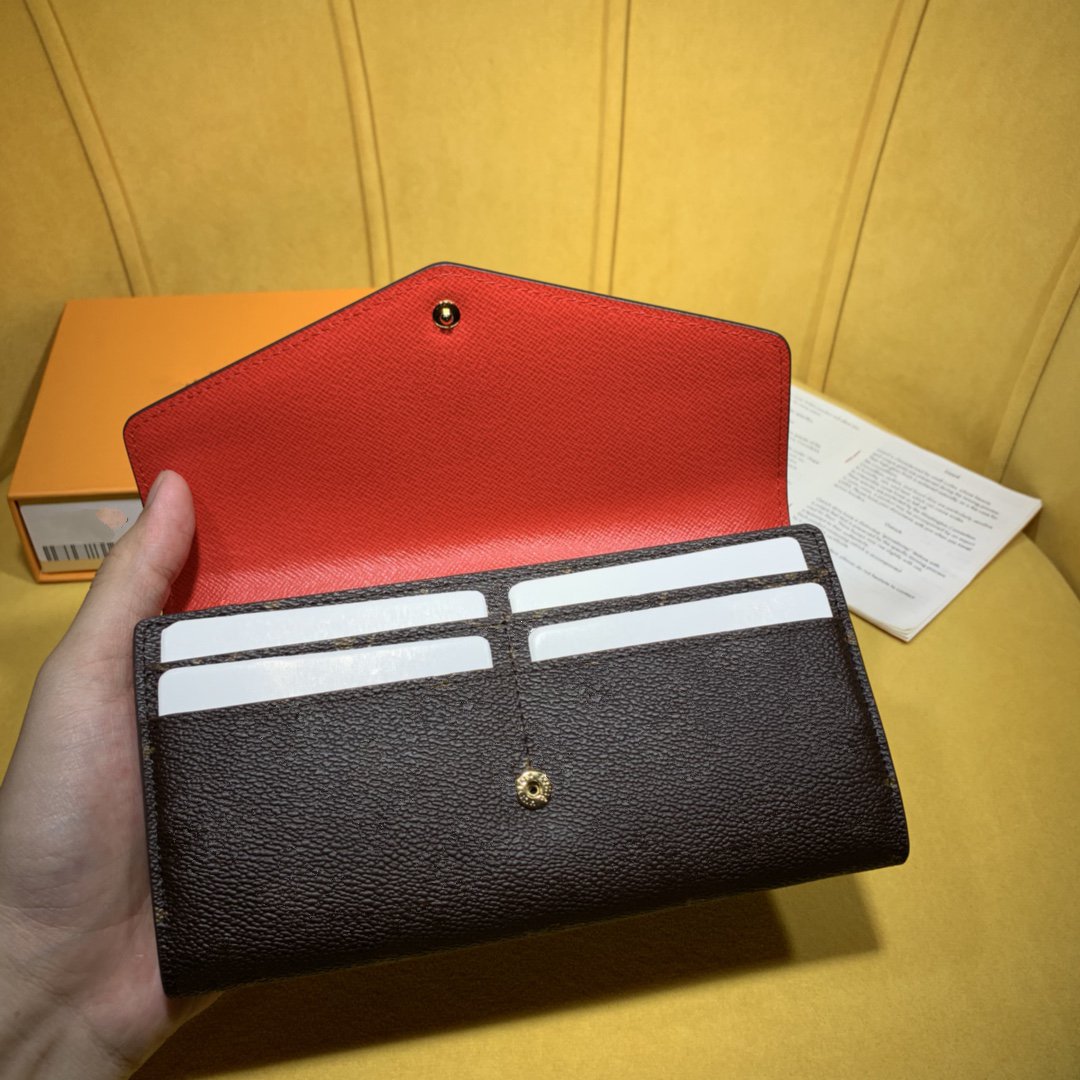 Fashion wallet luxury men's and women's leather bags high quality classic coin purse card holder, Red
Fashion wallet luxury men's and women's leather bags high quality classic coin purse card holder, Red