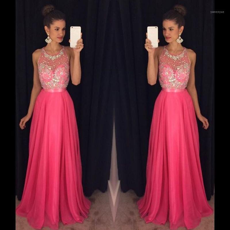 Casual Dresses For Women Party Long Prom Gown Halter Sleeveless Evening Dress Ropa Mujer Verano 2021 Summer
Casual Dresses For Women Party Long Prom Gown Halter Sleeveless Evening Dress Ropa Mujer Verano 2021 Summer