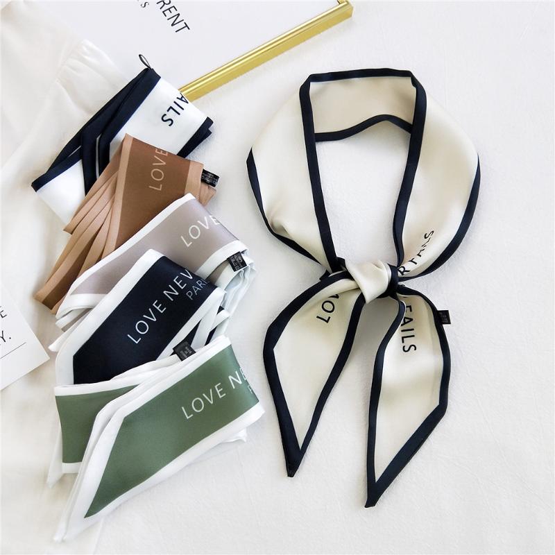 Scarves Women's Black Long Skinny Neck Tie Scarf Scraf Women Silk Hair Hand Bag Handle Scarfs For Ladies Handbag SJ343
Scarves Women's Black Long Skinny Neck Tie Scarf Scraf Women Silk Hair Hand Bag Handle Scarfs For Ladies Handbag SJ343