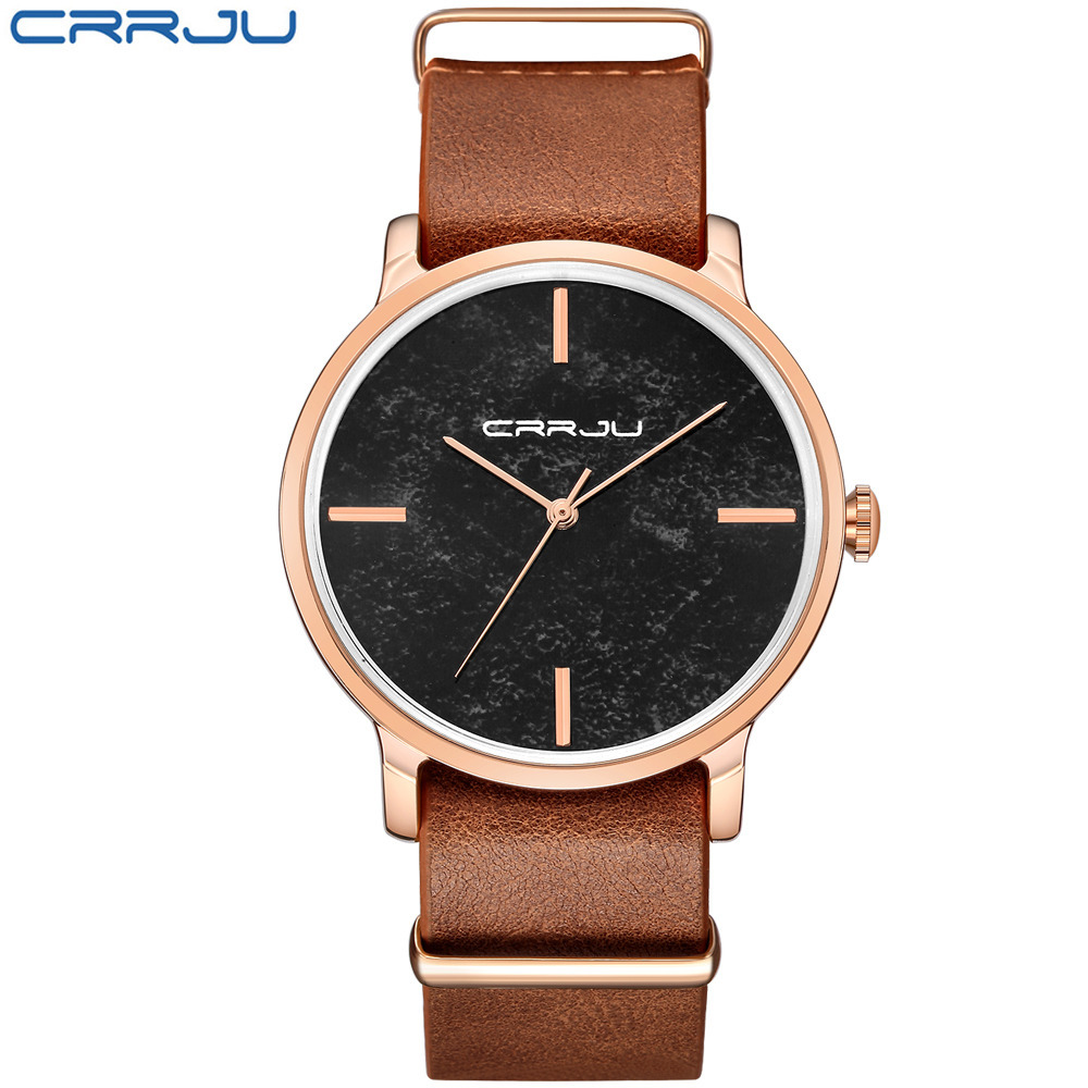 CRRJU Top Brand Color Walnut Wood Luxury Watch For Men & Women Fashion Sport Causal Gift Wooden Color Quartz Analog Wristwatch 210517, Style 7
CRRJU Top Brand Color Walnut Wood Luxury Watch For Men & Women Fashion Sport Causal Gift Wooden Color Quartz Analog Wristwatch 210517, Style 7
