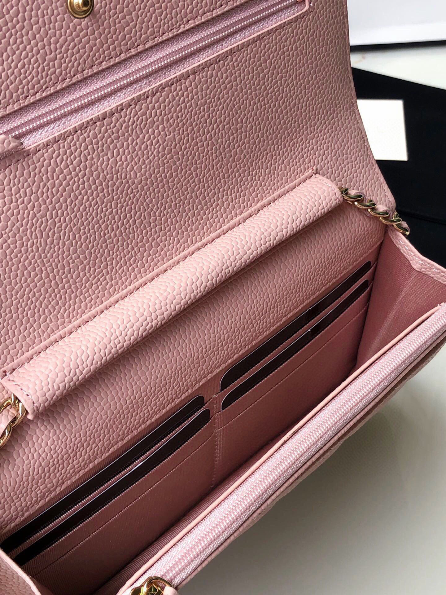 Brand Luxury Designer Fashion High Quality Ladies Shoulder Bag Flip Clutch Caviar Lambskin Wallet 002 от DHgate WW