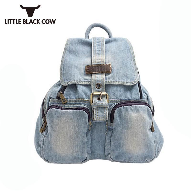 College Style Denim Backpack Female Harajuku Casual School Bags Satchel High Capacity Fashion Korean Travel
College Style Denim Backpack Female Harajuku Casual School Bags Satchel High Capacity Fashion Korean Travel