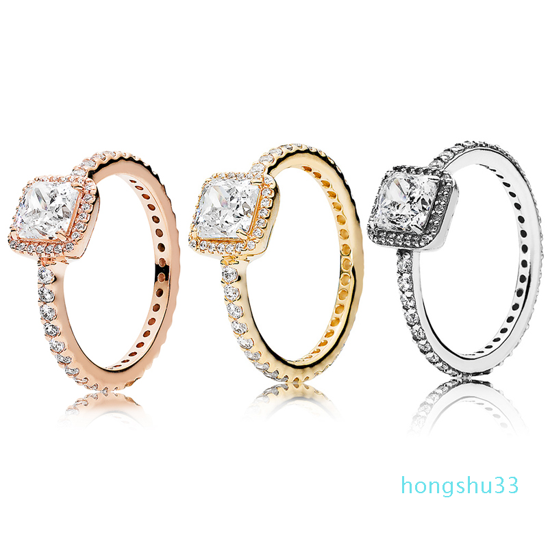 Real 925 Sterling Silver CZ Diamond RING with LOGO Original box Fit Pandora style 18K Gold Wedding Ring Engagement Jewelry for Women
Real 925 Sterling Silver CZ Diamond RING with LOGO Original box Fit Pandora style 18K Gold Wedding Ring Engagement Jewelry for Women