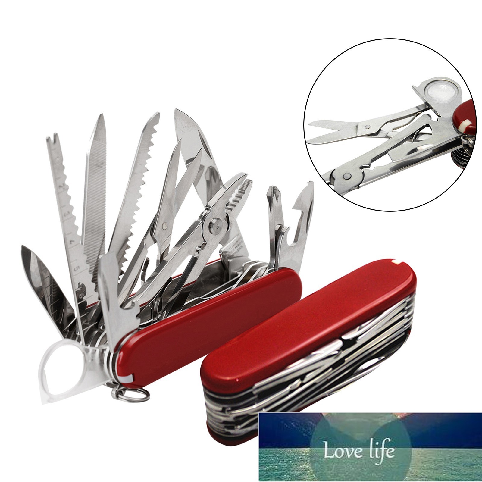 swiss survive pocket camp outdoor multiuso fold army knife champ tool multitool multi tool multipurpose multifunction edc gear Fac8645489