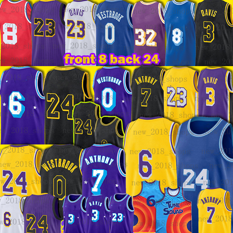 Carmelo 7 Anthony Jersey 8 24 3 Davis 6 Basketball Jerseys Russell 0 Westbrook 23 Black Gold White Purple Men kids Youth Mamba Talen 5 Horton-Tucker 2021 2022, +patch jersey
Carmelo 7 Anthony Jersey 8 24 3 Davis 6 Basketball Jerseys Russell 0 Westbrook 23 Black Gold White Purple Men kids Youth Mamba Talen 5 Horton-Tucker 2021 2022, +patch jersey