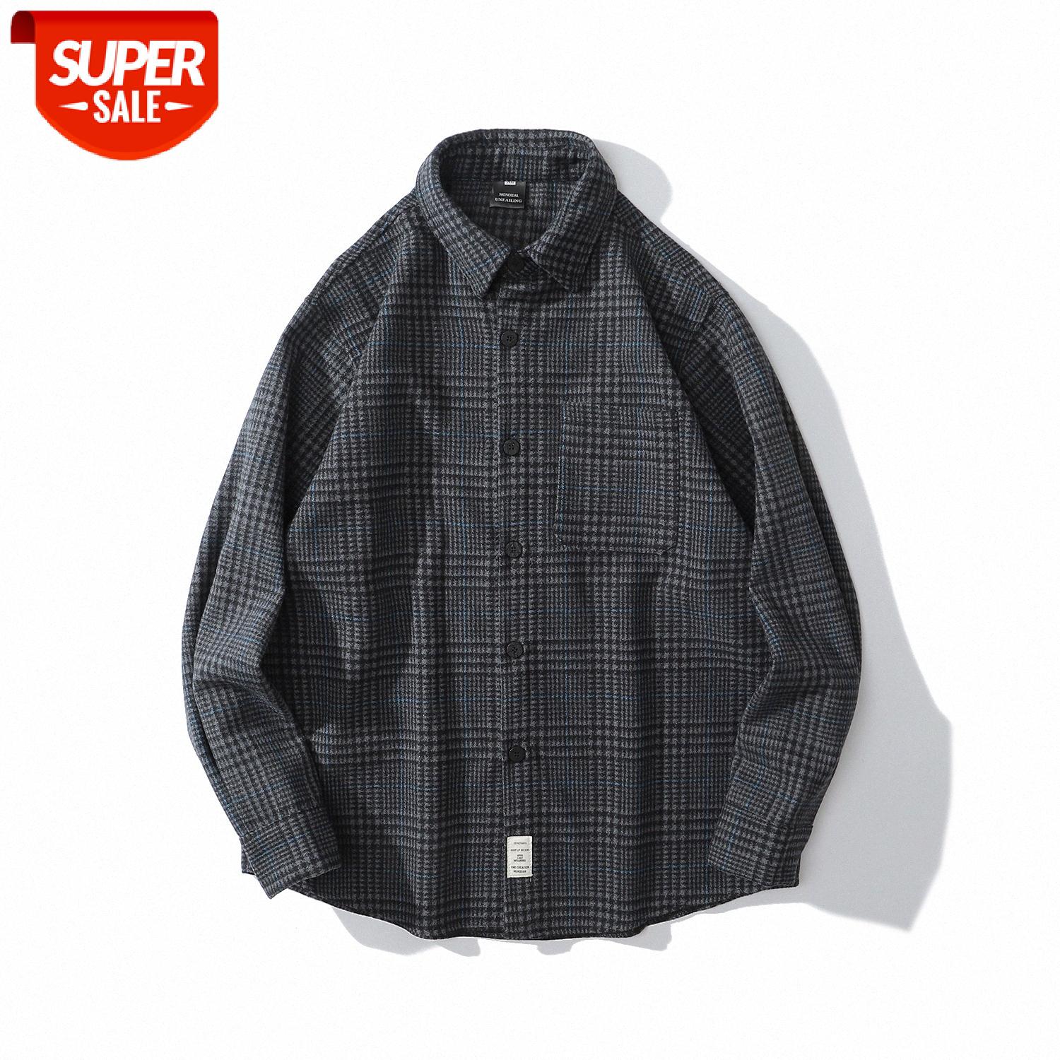 Retro tooling plus velvet plaid shirt men's long-sleeved flow loose thick warm clothing casual woolen #294n, White;black
Retro tooling plus velvet plaid shirt men's long-sleeved flow loose thick warm clothing casual woolen #294n, White;black