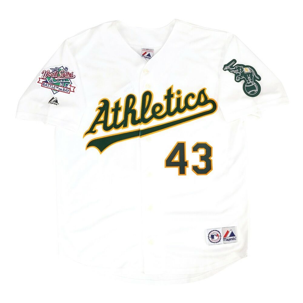 Custom sewing Dennis Eckersley Oakland 1989 World Series Home White Jersey Men Women Youth Baseball Jersey XS-6XL, Black
Custom sewing Dennis Eckersley Oakland 1989 World Series Home White Jersey Men Women Youth Baseball Jersey XS-6XL, Black