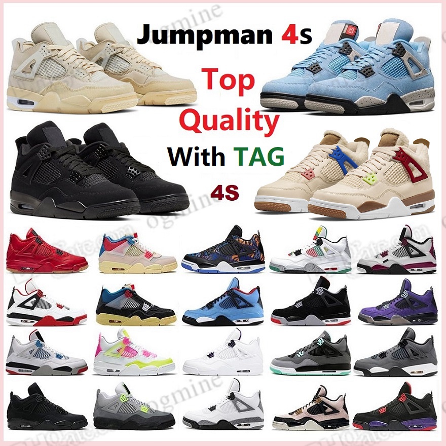 Top Quality Jumpman womens mens 4 4s Basketball Shoes University Blue Varsity Royal retro Cement Union Sail Fire Red Guava Ice trainers Basket sneakers #2021#, Hello
Top Quality Jumpman womens mens 4 4s Basketball Shoes University Blue Varsity Royal retro Cement Union Sail Fire Red Guava Ice trainers Basket sneakers #2021#, Hello