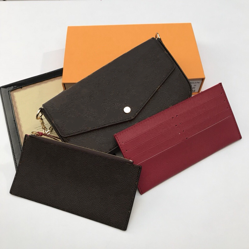 2021 handbag sale leather messenger bag 3 piece set wallet presbyopia designer shoulder bag lady belt Pochette ladies patent size:21x11x2cm, As shown in picture
2021 handbag sale leather messenger bag 3 piece set wallet presbyopia designer shoulder bag lady belt Pochette ladies patent size:21x11x2cm, As shown in picture
