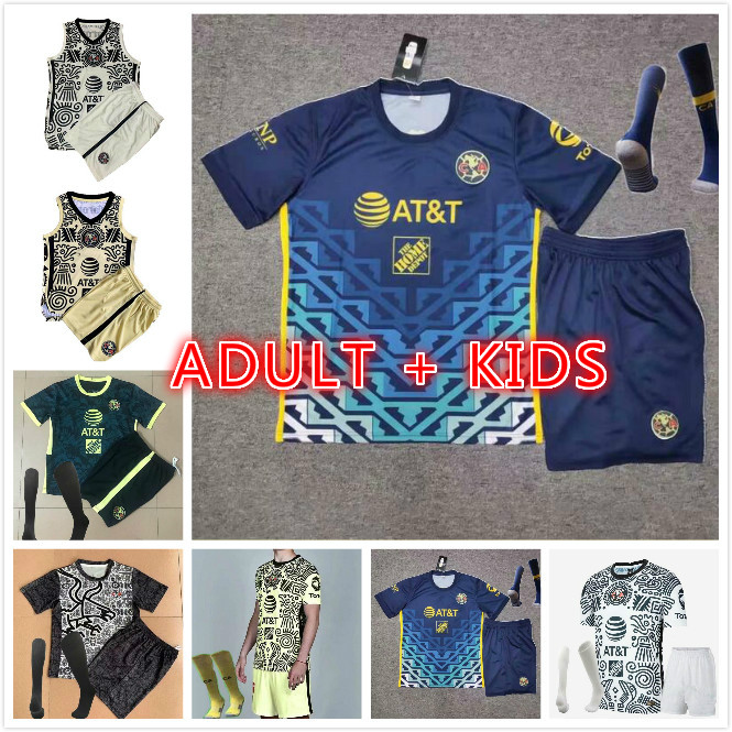 men+kids kit 20-21 LIGA MX Club América soccer Jersey 2122 GIOVANI America UNAM Third UAN PERALTA P.AGUILAR S.ROMERO CASTILLO F.VINAS Mexico, Black;yellow
men+kids kit 20-21 LIGA MX Club América soccer Jersey 2122 GIOVANI America UNAM Third UAN PERALTA P.AGUILAR S.ROMERO CASTILLO F.VINAS Mexico, Black;yellow