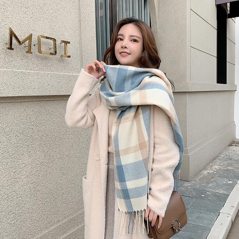 Scarf Female Autumn And Winter Plaid Imitation Cashmere Korean Style Wild Fashion Students Warmth Thickening Scarves
Scarf Female Autumn And Winter Plaid Imitation Cashmere Korean Style Wild Fashion Students Warmth Thickening Scarves