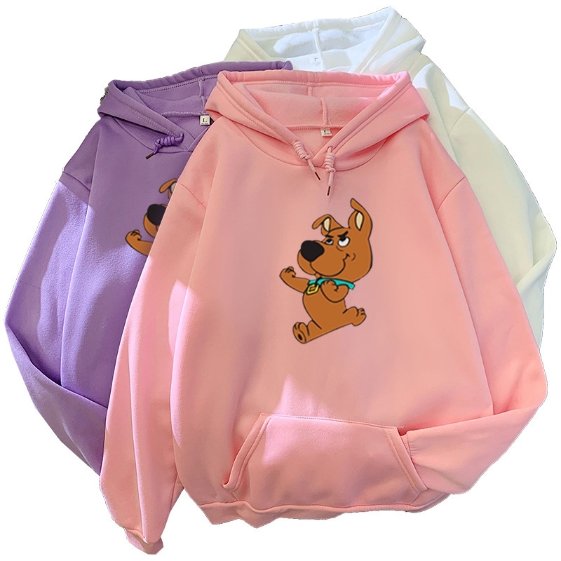New autumn and winter sweatshirt with Scooby Doo cute dog print pattern Hooded Sweater, Black
New autumn and winter sweatshirt with Scooby Doo cute dog print pattern Hooded Sweater, Black