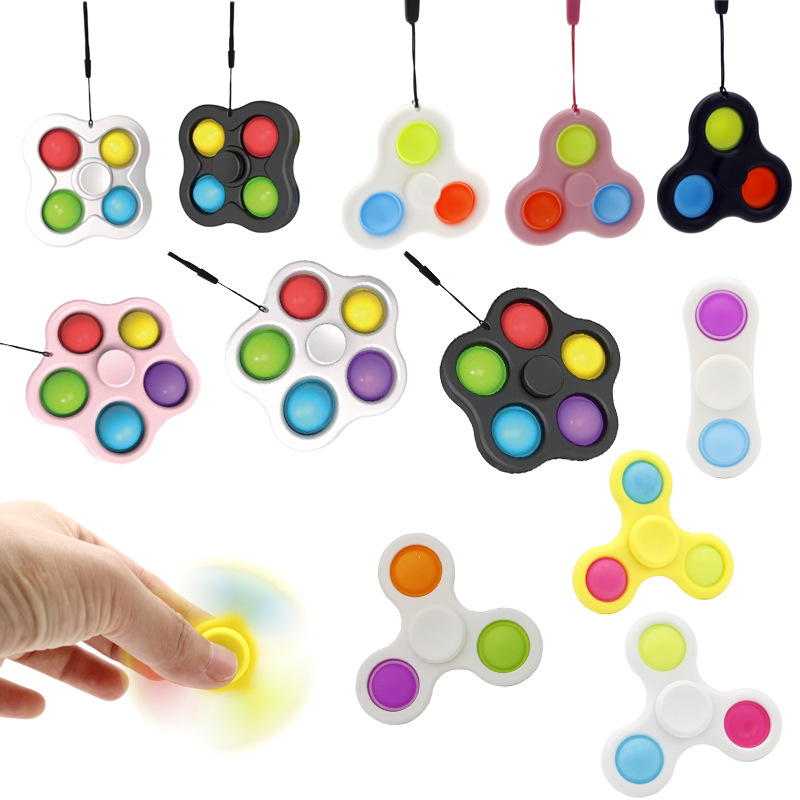 fidget spinner toy push pop bubble decompression toy for adult child stress reliever
fidget spinner toy push pop bubble decompression toy for adult child stress reliever