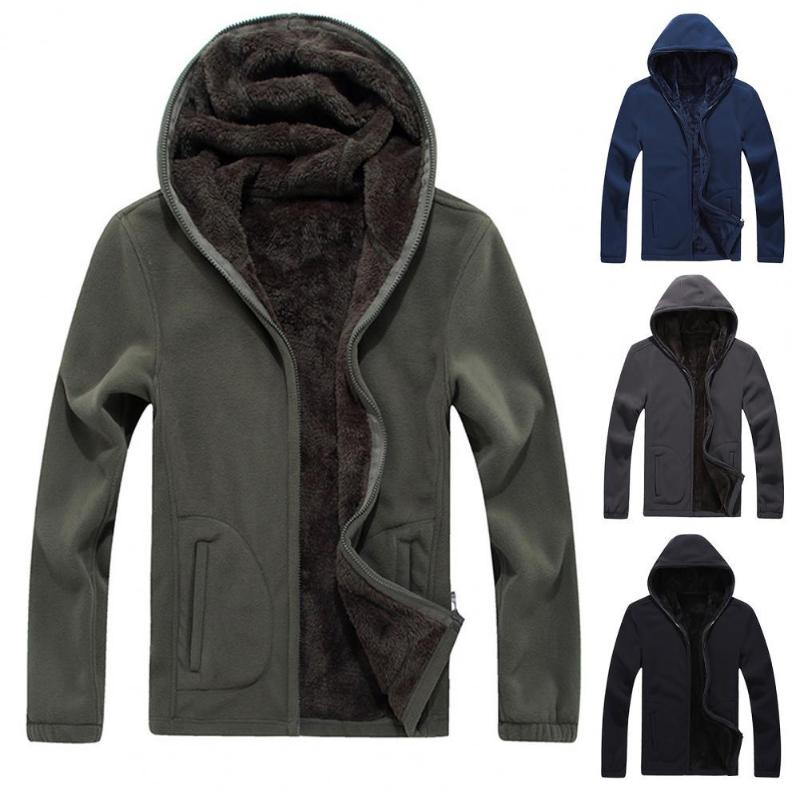 Men's Jackets Men Winter Warm Fleece Jacket Plus Size Plush Lined Zipper Pure Color Hoodie Bomber Casual Coat Army Outfits, Black;brown
Men's Jackets Men Winter Warm Fleece Jacket Plus Size Plush Lined Zipper Pure Color Hoodie Bomber Casual Coat Army Outfits, Black;brown