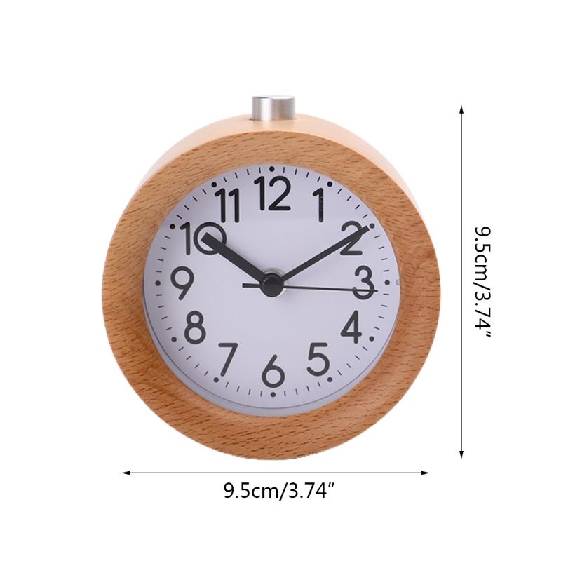 Other Clocks & Accessories Round Wooden Desktop Alarm Clock With Night Light Creative Simple Design Table D0LD
Other Clocks & Accessories Round Wooden Desktop Alarm Clock With Night Light Creative Simple Design Table D0LD