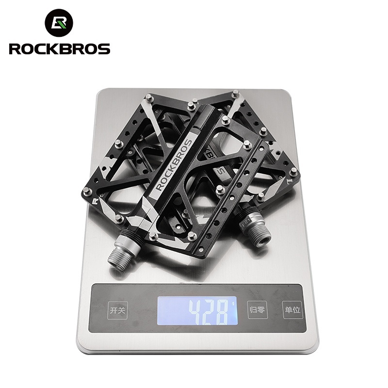 ROCKBROS 3 Bearings Bike Pedal Bicycle MTB Road Bikes BMX Ultralight Durable Parts For Brompton