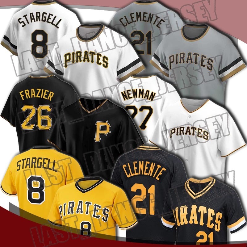 21 Roberto Clemente Willie Stargell jersey Pirates 26 Adam Frazier 27 Kevin Newman jerseys Pittsburgh Jacob Stallings Colin Moran Rodriguez, Retro man custom (haidao)
21 Roberto Clemente Willie Stargell jersey Pirates 26 Adam Frazier 27 Kevin Newman jerseys Pittsburgh Jacob Stallings Colin Moran Rodriguez, Retro man custom (haidao)