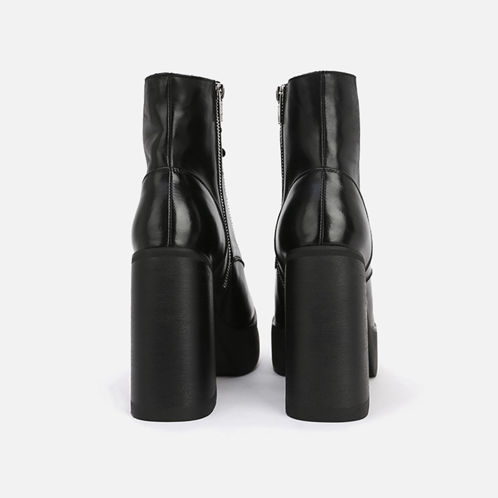 boots womans ankel cross-tied punk female platform square 12cm super high heels genuine leather motorcycle ejyv, Black
boots womans ankel cross-tied punk female platform square 12cm super high heels genuine leather motorcycle ejyv, Black