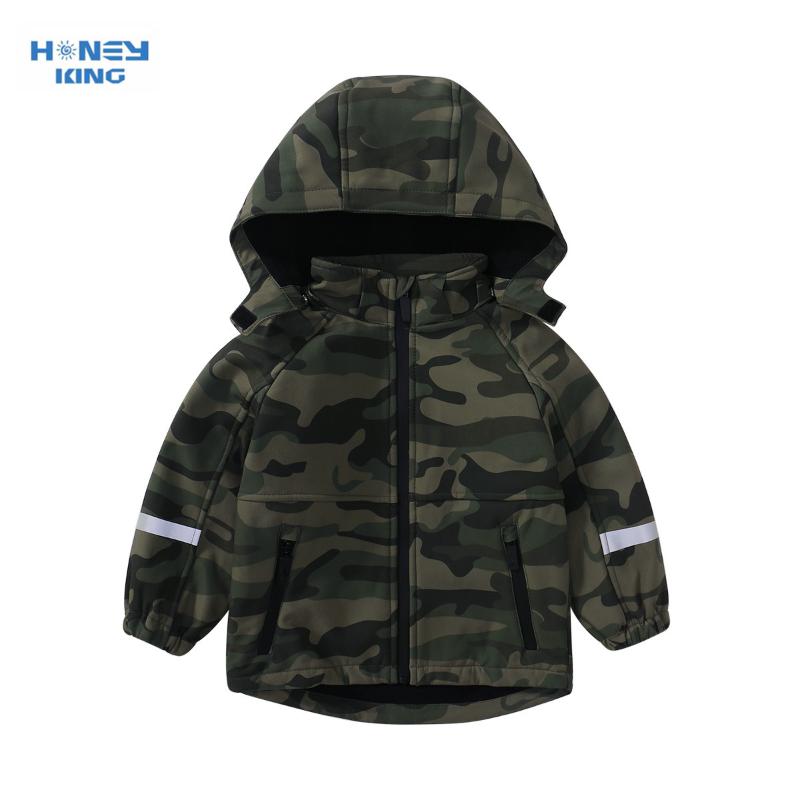Jackets HONEYKING Kids Clothes Boys Children Camouflage Hooded Zipper Windbreaker Baby Coat Infant Waterproof Hoodies For Girls, Blue;gray
Jackets HONEYKING Kids Clothes Boys Children Camouflage Hooded Zipper Windbreaker Baby Coat Infant Waterproof Hoodies For Girls, Blue;gray