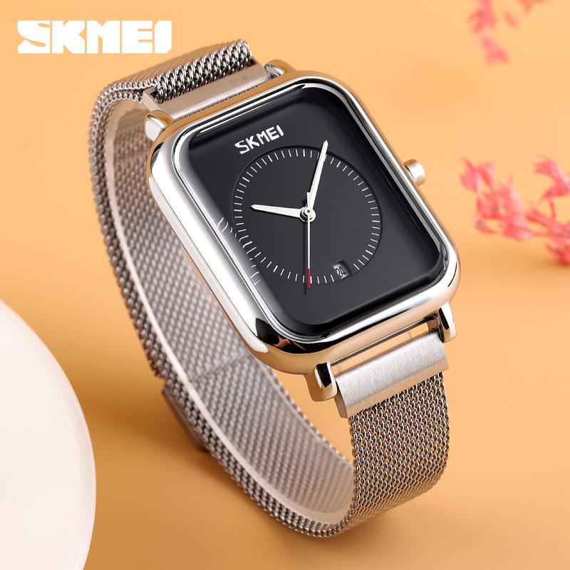 2020 luxury Casual Women Quartz Watch Elegant Fashion Wristwatches Waterproof Magnet Band Rectangular Dial zegarek damski, Slivery;brown
2020 luxury Casual Women Quartz Watch Elegant Fashion Wristwatches Waterproof Magnet Band Rectangular Dial zegarek damski, Slivery;brown