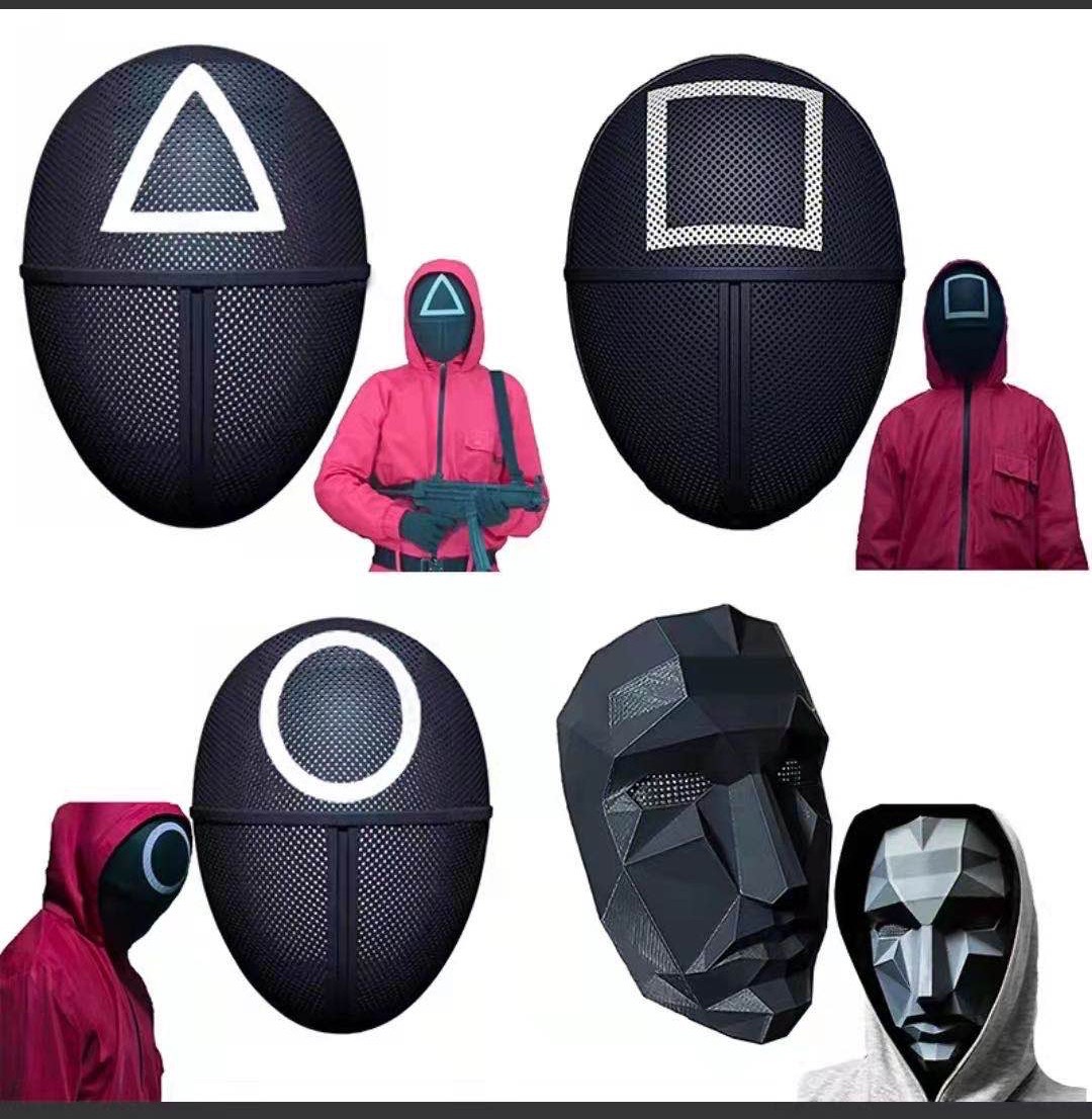 DHL Christmas Halloween Squid game movie guard mask cosplay costume Holiday gifts toy Party Prom Props surprise wholesale In Stock
DHL Christmas Halloween Squid game movie guard mask cosplay costume Holiday gifts toy Party Prom Props surprise wholesale In Stock