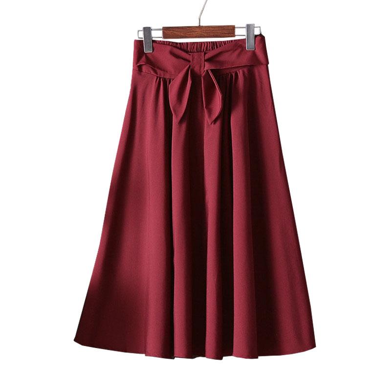 Skirts A-line Women Casual Solid With Belt Mid-length Preppy Style Summer Skirt Fashion Elegant Chic Girls Midi Saias, 001-blue-skirt
Skirts A-line Women Casual Solid With Belt Mid-length Preppy Style Summer Skirt Fashion Elegant Chic Girls Midi Saias, 001-blue-skirt