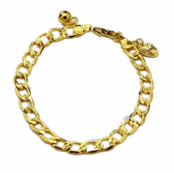 Charm Bracelets 6MM 24K Gold Plating Jewelry Yellow Color Link Chain Bracelet 19.5CM For Women Men Luxury Accessories
Charm Bracelets 6MM 24K Gold Plating Jewelry Yellow Color Link Chain Bracelet 19.5CM For Women Men Luxury Accessories