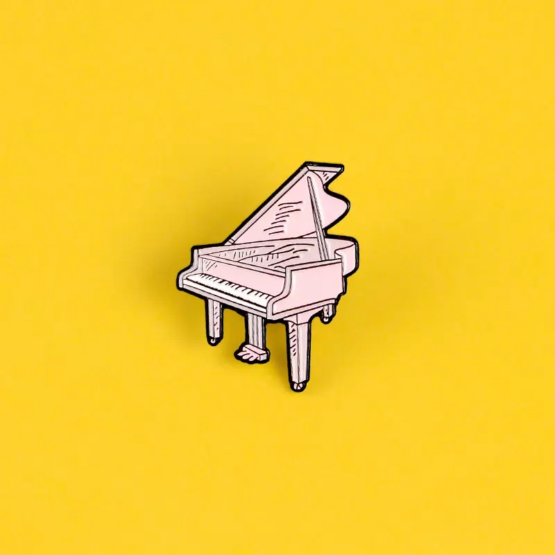 Pink Piano Brooches Pins Music Lover Badges Enamel Pins Backpack Bag Hat Leather Jackets Fashion Accessory Gifts For Musician
Pink Piano Brooches Pins Music Lover Badges Enamel Pins Backpack Bag Hat Leather Jackets Fashion Accessory Gifts For Musician