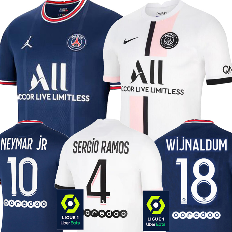 21 22 PSG WIJNALDUM SERGIO RAMOS Soccer Jerseys Paris Saint Germain NEYMAR JR MBAPPE HAKIMI Maillots football shirt MARQUINHOS VERRATTI Men kids kit enfants equipe, Home+ligue
21 22 PSG WIJNALDUM SERGIO RAMOS Soccer Jerseys Paris Saint Germain NEYMAR JR MBAPPE HAKIMI Maillots football shirt MARQUINHOS VERRATTI Men kids kit enfants equipe, Home+ligue