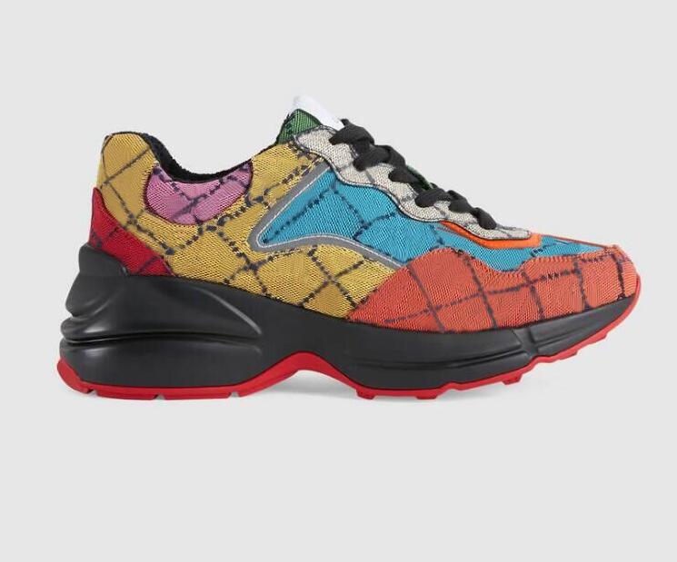 2021 Designer Luxury Shoe Multicolor series Rhyton Men Women Ladies Casual Shoes Sneakers With Box size 35-45, Color 3
2021 Designer Luxury Shoe Multicolor series Rhyton Men Women Ladies Casual Shoes Sneakers With Box size 35-45, Color 3
