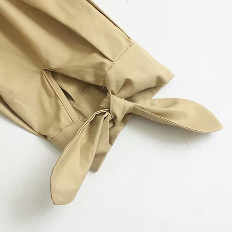 Women Elegant Vintage Pleated Mini Dress With Belt Pockets V Neck Bow Tie Sleeve A-line Party Solid Stylish es 210515