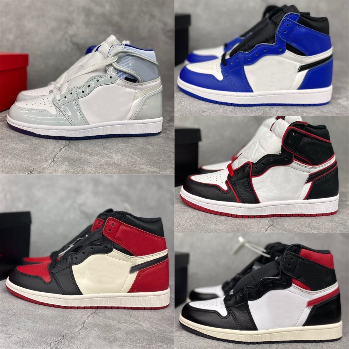 2022 High Quality Jumpman 1s Basketball Shoes Obsidian Baron Torch Hare Game Royal Men Women Sports Trainers Pine Green Racer Blue Sneaker Box, If you want more styles;please contact
2022 High Quality Jumpman 1s Basketball Shoes Obsidian Baron Torch Hare Game Royal Men Women Sports Trainers Pine Green Racer Blue Sneaker Box, If you want more styles;please contact