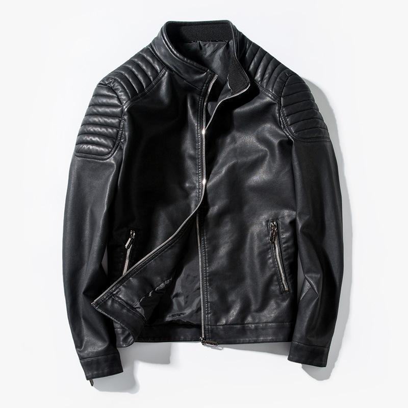 Men's Fur & Faux 2021 Spring Stylish Jaqueta De Couro Good Quality Stand Collar Motorcycle Leather Jackets, Black
Men's Fur & Faux 2021 Spring Stylish Jaqueta De Couro Good Quality Stand Collar Motorcycle Leather Jackets, Black