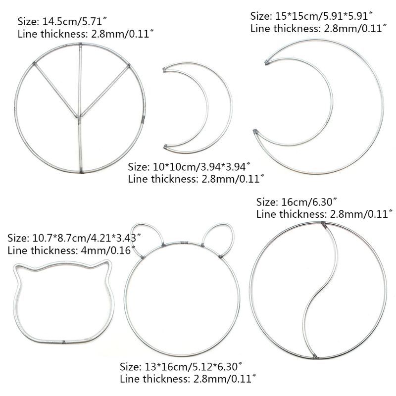 Iron Ring Nice Dreamcatcher Hut Cat Moon Special Forward Rings Diy Handmande