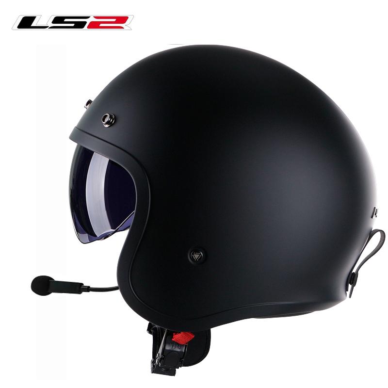 Motorcycle Helmets LS2 OF599 Open Face Bluetooth Helmet With Double Lens Vintage Retro Casco Moto Capacete Sctooter Casque, Eagle of599
Motorcycle Helmets LS2 OF599 Open Face Bluetooth Helmet With Double Lens Vintage Retro Casco Moto Capacete Sctooter Casque, Eagle of599