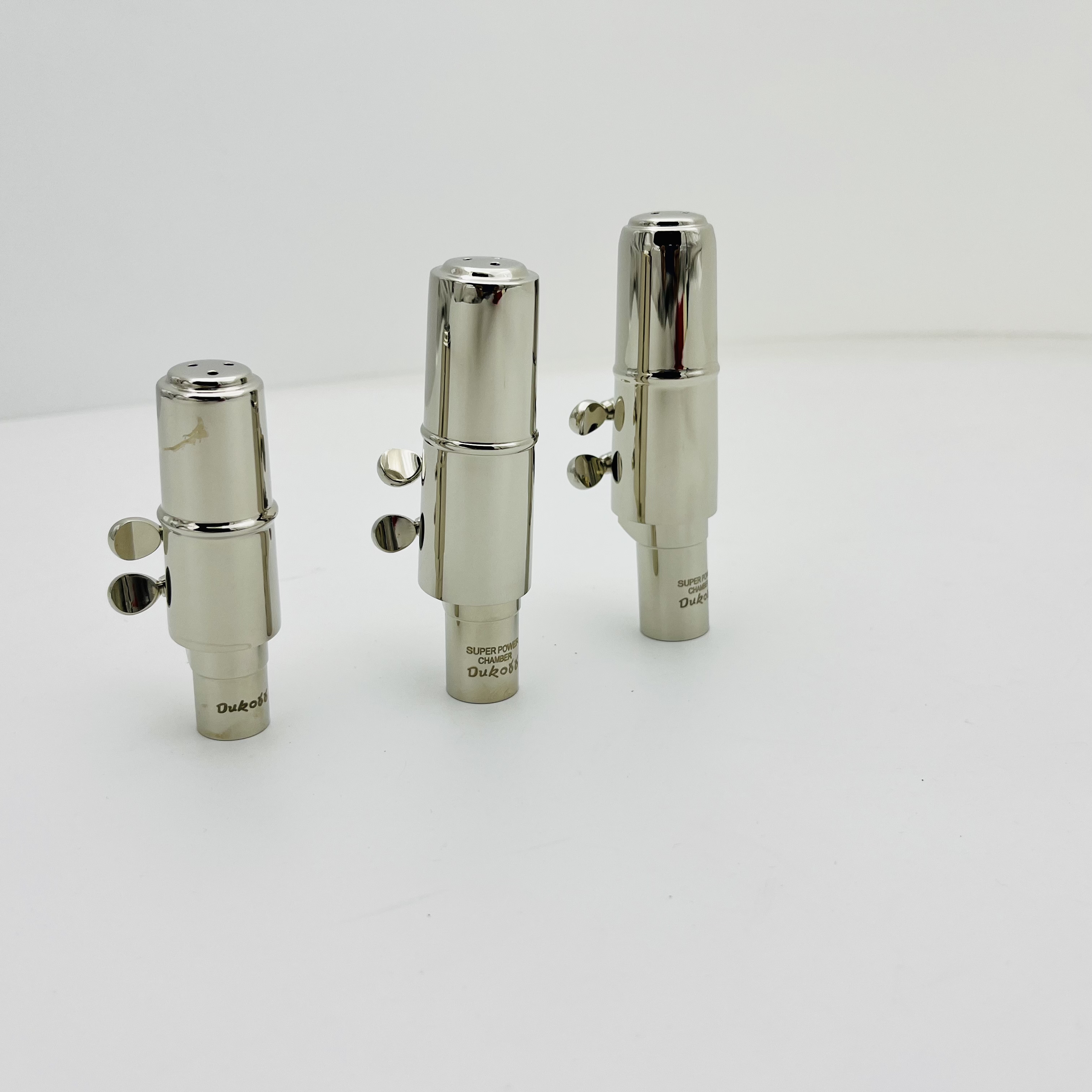 High Quality DUKOFF Saxophone Mouthpiece Nickel Plated Size 5 6 7 8 9 Alto Soprano Tenor Sax Mouthpiece Accessories