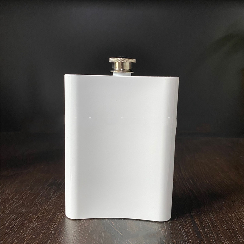 8oz Blank Sublimation Portable 304 Stainless Steel Hip Flask Flagon Whisky Wine Alcohol Bottle VT1930 Free shipping