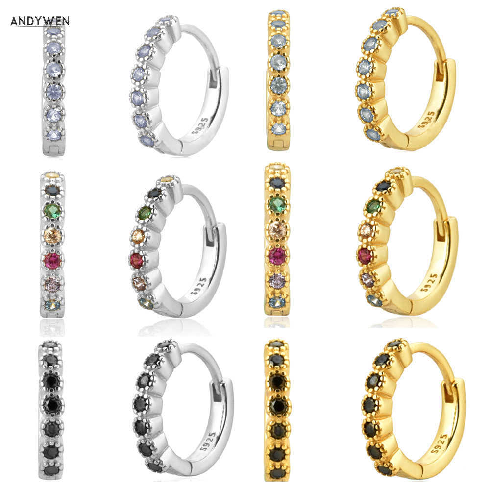 ANDYWEN 925 Sterling Silver Rainbow Colorful Hoops Women Luxury Jewelry CZ Zircon Rock Punk Loops Circle Earring Jewels 210608
ANDYWEN 925 Sterling Silver Rainbow Colorful Hoops Women Luxury Jewelry CZ Zircon Rock Punk Loops Circle Earring Jewels 210608
