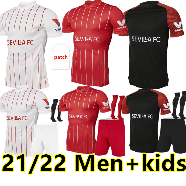 2021 2022 Sevilla OCAMPOS Soccer Jersey NAVAS EVER BANEGA DE JONG EL HADDADI TORRES RAKITIC VAZQUEZ KOUNDE Football Shirt Kits men + kids, Black;yellow
2021 2022 Sevilla OCAMPOS Soccer Jersey NAVAS EVER BANEGA DE JONG EL HADDADI TORRES RAKITIC VAZQUEZ KOUNDE Football Shirt Kits men + kids, Black;yellow