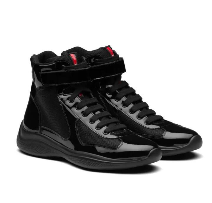 Famous Design Cup Men high-top Casual Shoes Light Rubber Sole Trainer Red Label Tongue Sports Fabric & Patent Leather Sneakers Walking
Famous Design Cup Men high-top Casual Shoes Light Rubber Sole Trainer Red Label Tongue Sports Fabric & Patent Leather Sneakers Walking