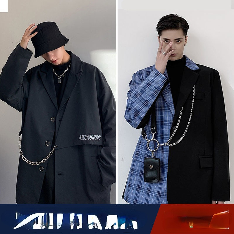 Men's Suits & Blazers Male couple's coat high street fashion Korean suit design loosey student casual little jacket XPPN, 1# shoe box
Men's Suits & Blazers Male couple's coat high street fashion Korean suit design loosey student casual little jacket XPPN, 1# shoe box