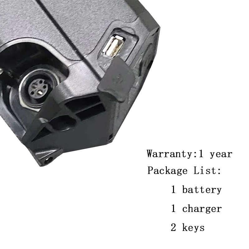 52v dorado battery 14ah 505mm 52volt ebike 750w 1000w Li-ion rechargeable batteries with reention case charger for Fat Bike City e-Bike Semi Hidd