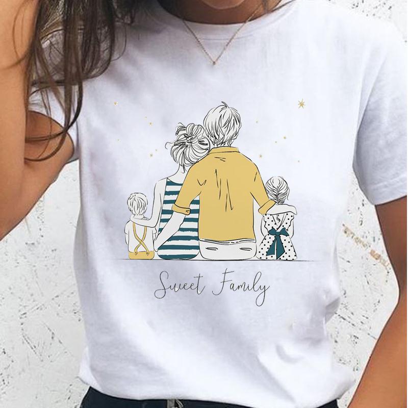 Women' T-Shirt Women Mama Lovely Time Trend T-shirts Female Family Mom Mother T Tee Cartoon Clothes Fashion Casual Shirt Graphic Tshirt Top, Sn25698
Women' T-Shirt Women Mama Lovely Time Trend T-shirts Female Family Mom Mother T Tee Cartoon Clothes Fashion Casual Shirt Graphic Tshirt Top, Sn25698