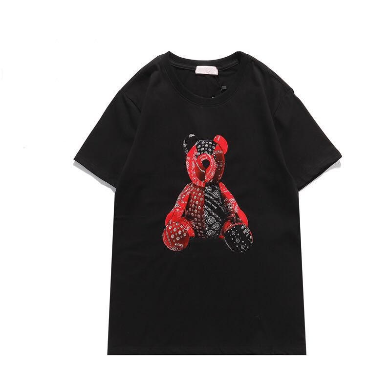 Summer men' and women' T-shirt 100% cotton high-quality shirt summer letter printing short-sleeved hip-hop loose top trend new, White
Summer men' and women' T-shirt 100% cotton high-quality shirt summer letter printing short-sleeved hip-hop loose top trend new, White