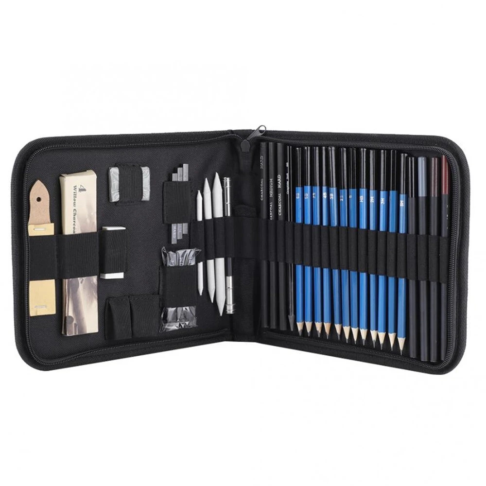 HT-PN040 40pcs Sketching Pencil Set Professional Graphite Charcoal Drawing Pencil Tool for Beginner Engineering Drawing Design
HT-PN040 40pcs Sketching Pencil Set Professional Graphite Charcoal Drawing Pencil Tool for Beginner Engineering Drawing Design