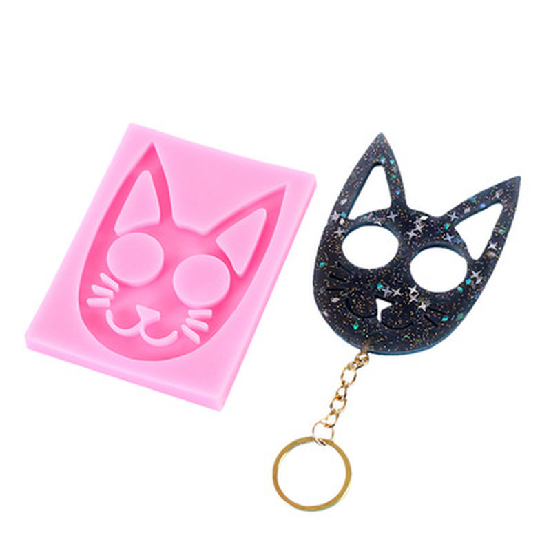 1Pcs Cat Keychain Crystal Epoxy Resin Super Glossy Self-defense Mold DIY Crafts Jewelry Necklace Pendant Silicone Mould
1Pcs Cat Keychain Crystal Epoxy Resin Super Glossy Self-defense Mold DIY Crafts Jewelry Necklace Pendant Silicone Mould